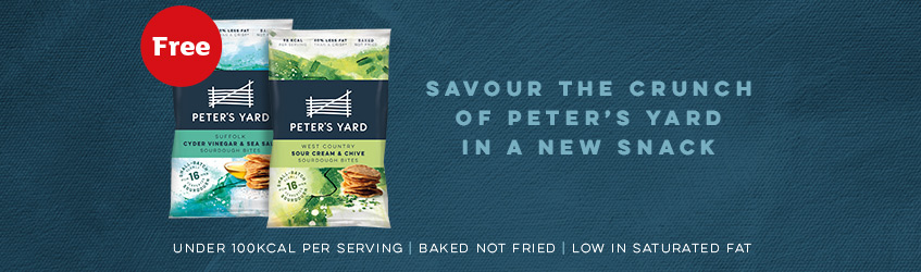 Try Peter's Yard Sourdough Bites for FREE.
